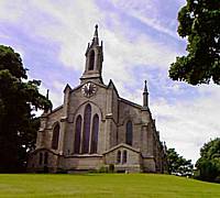 East View of church
